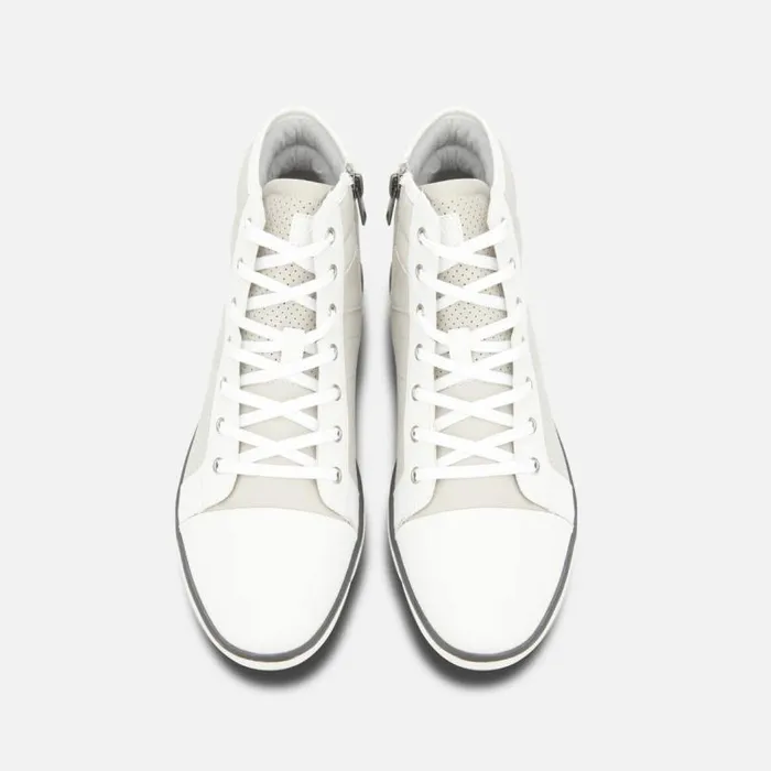 Center High Top Sneaker White Combo Men Kenneth Cole Sneakers
