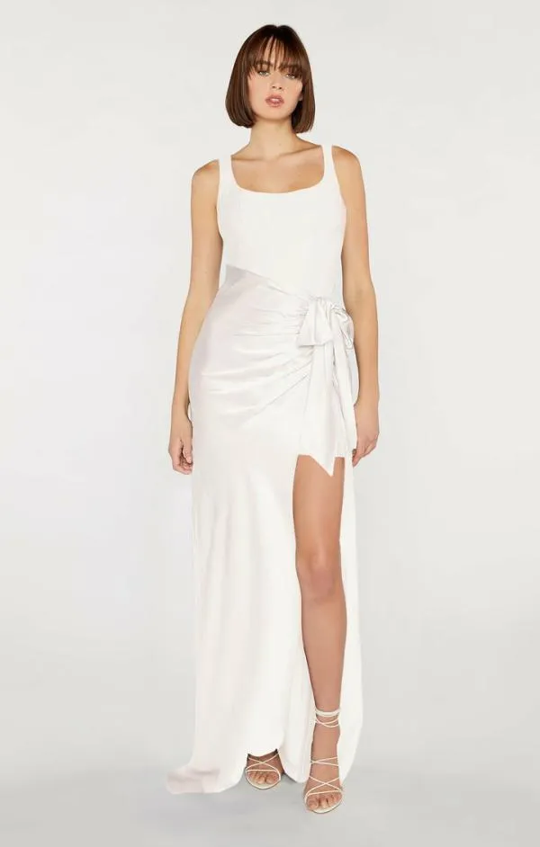 Cinq Sept Marian Gown Ivory Women Cocktail and Evening