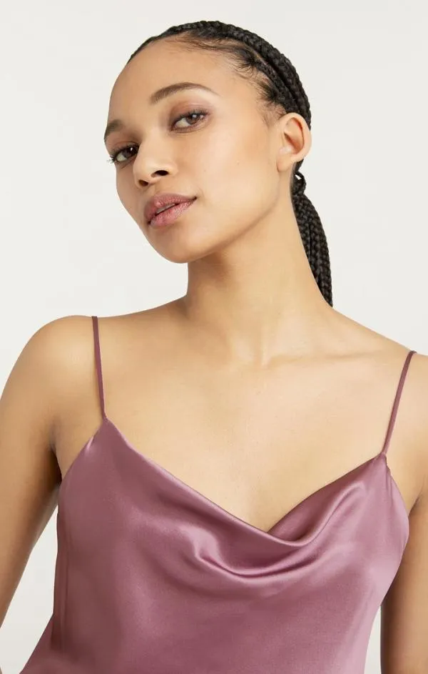 Cinq Sept Marta Cami Faded Violet Women Tank Tops and Camisoles