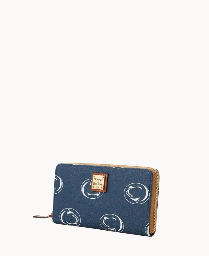 Collegiate Penn State University Large Zip Around Wristlet Penn State ManWoman Dooney and Bourke Wallets Collegiate Penn State University Large Zip Around Wristlet Penn State ManWoman Dooney and Bourke Wallets