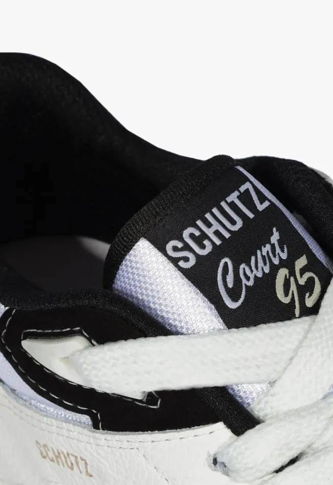 Court 95 Sneaker Black Women Schutz Shoes Sneakers