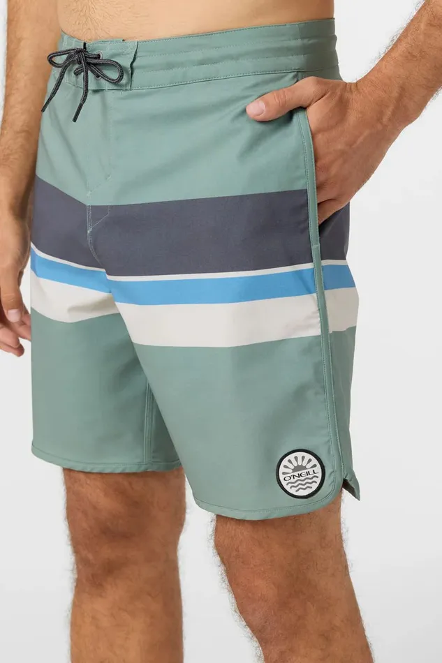 CRUZER STRIPE SCALLOP 18034 BOARDSHORTS Men O039NEILL Featured