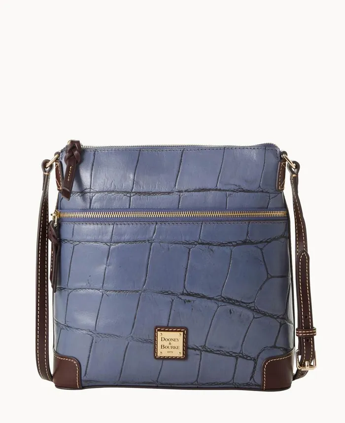 Denison Crossbody Steel Blue Woman Dooney and Bourke Crossbodies