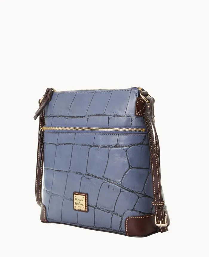 Denison Crossbody Steel Blue Woman Dooney and Bourke Crossbodies Denison Crossbody Steel Blue Woman Dooney and Bourke Crossbodies