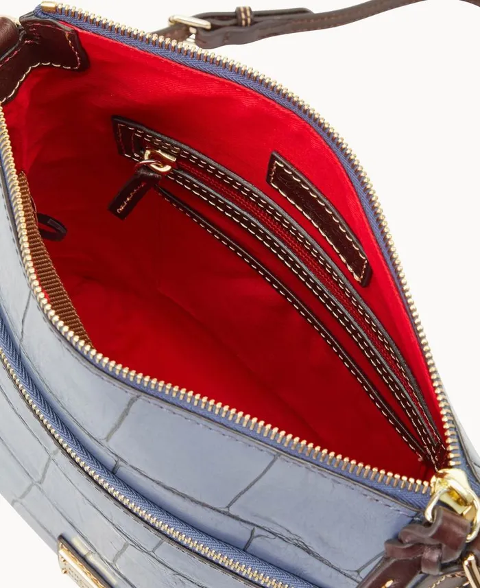 Denison Crossbody Steel Blue Woman Dooney and Bourke Crossbodies Denison Crossbody Steel Blue Woman Dooney and Bourke Crossbodies
