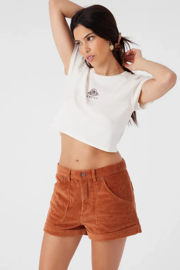 DIEDRE CORDUROY 5POCKET SHORTS Sierra Women O039NEILL Clothing