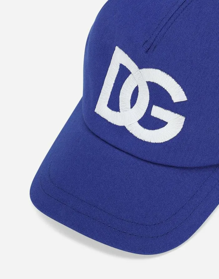 Dolce and Gabbana Accessories Children Baseball Cap With DG Logo Embroidery Multicolor Dolce and Gabbana Accessories Children Baseball Cap With DG Logo Embroidery Multicolor