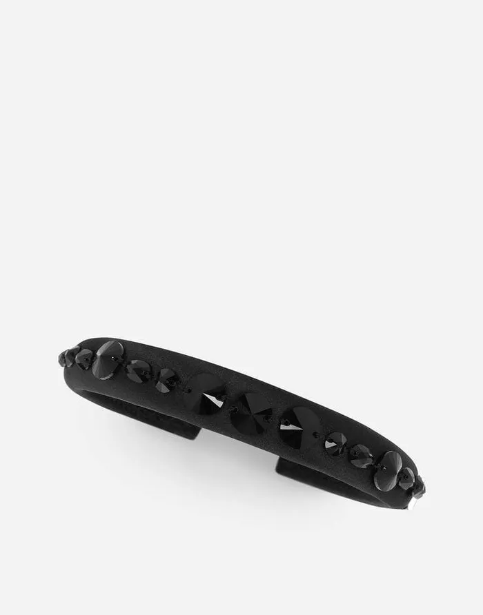 Dolce and Gabbana Accessories Children Satin Hairband Black Dolce and Gabbana Accessories Children Satin Hairband Black