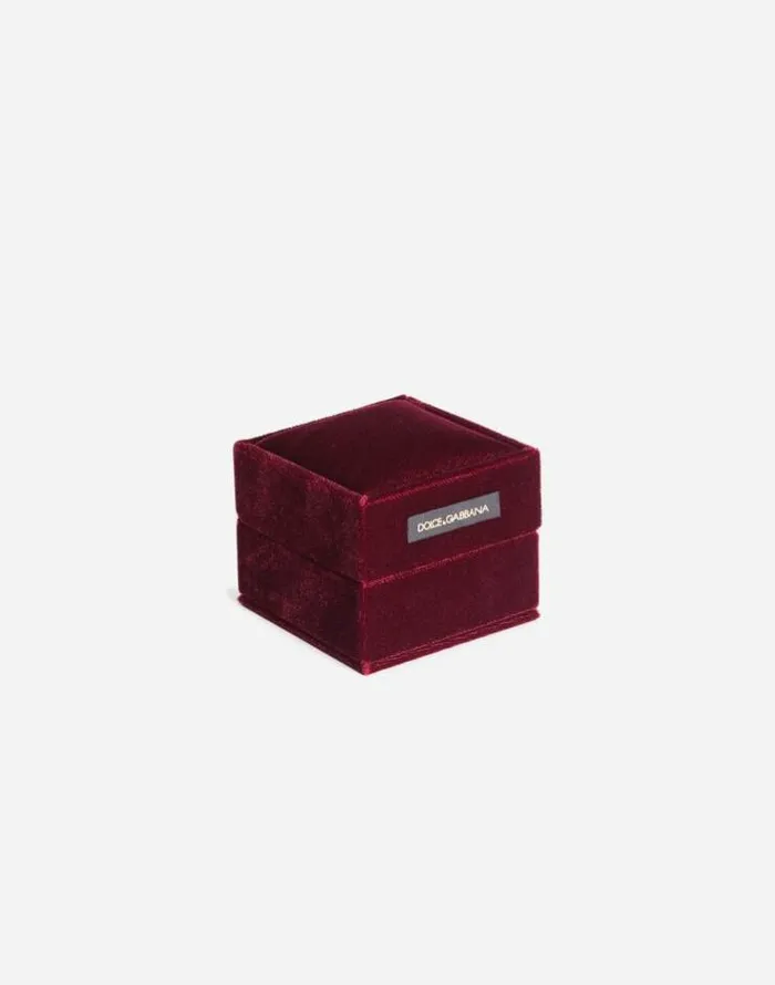Dolce and Gabbana Rings Women Devotion Ring In Yellow Gold With Diamonds Yellow Gold Dolce and Gabbana Rings Women Devotion Ring In Yellow Gold With Diamonds Yellow Gold