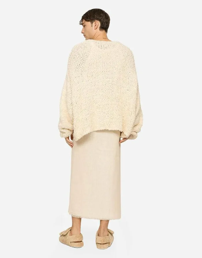 Dolce and Gabbana Scarves And Silks Men Linen Sarong Beige Dolce and Gabbana Scarves And Silks Men Linen Sarong Beige