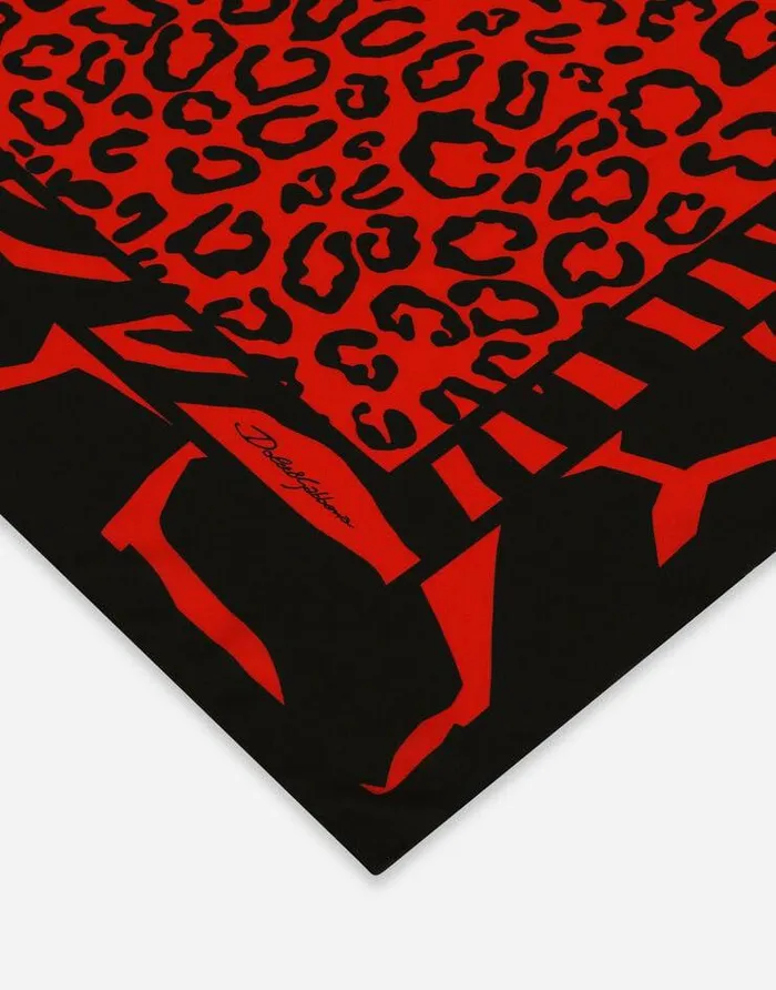 Dolce and Gabbana Scarves And Silks Women Leopardprint Twill Scarf 70 X 70 Multicolor Dolce and Gabbana Scarves And Silks Women Leopardprint Twill Scarf 70 X 70 Multicolor