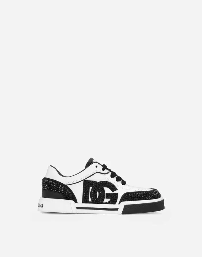Dolce and Gabbana Shoes 2438 Children Calfskin New Roma Lowtop Sneakers Multicolor Dolce and Gabbana Shoes 2438 Children Calfskin New Roma Lowtop Sneakers Multicolor