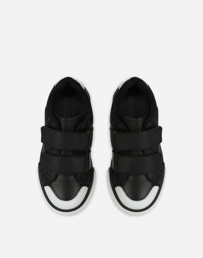 Dolce and Gabbana Shoes 2438 Children Calfskin Portofino Light Sneakers Multicolor Dolce and Gabbana Shoes 2438 Children Calfskin Portofino Light Sneakers Multicolor