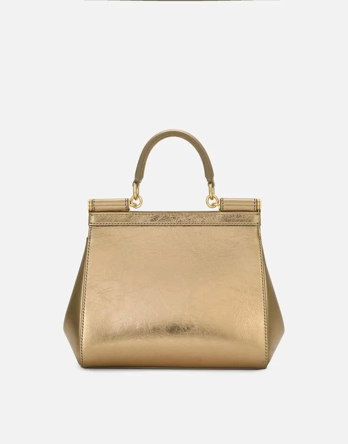 Dolce and Gabbana Shoulder And Crossbody Bags WomenChildren Medium Sicily Handbag Gold Dolce and Gabbana Shoulder And Crossbody Bags WomenChildren Medium Sicily Handbag Gold