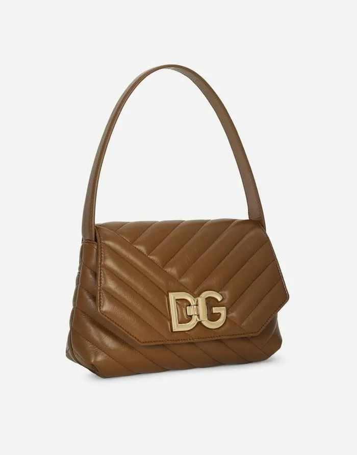 Dolce and Gabbana Shoulder And Crossbody Bags Women Lop Shoulder Bag Beige Dolce and Gabbana Shoulder And Crossbody Bags Women Lop Shoulder Bag Beige