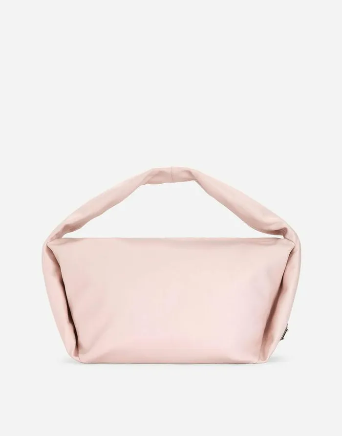Dolce and Gabbana Shoulder And Crossbody Bags Women Medium Calfskin Soft Bag With Branded Tag Pink