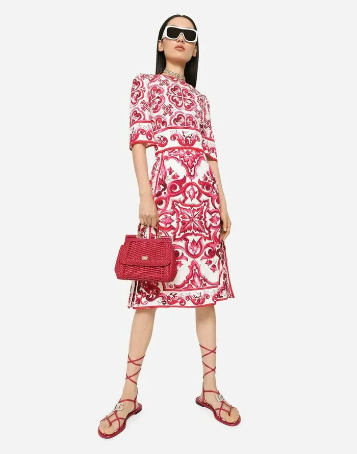 Dolce and Gabbana Shoulder And Crossbody Bags Women Medium Sicily Handbag Multicolor Dolce and Gabbana Shoulder And Crossbody Bags Women Medium Sicily Handbag Multicolor