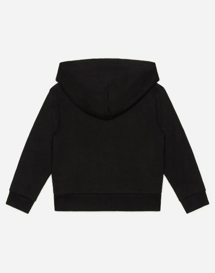 Dolce and Gabbana TShirts And Sweatshirts Children Jersey Hoodie With Logo Embroidery Black Dolce and Gabbana TShirts And Sweatshirts Children Jersey Hoodie With Logo Embroidery Black