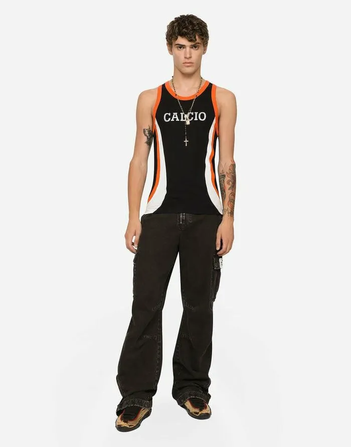 Dolce and Gabbana Trousers And Shorts Men Garmentdyed Cotton Cargo Pants Multicolor Dolce and Gabbana Trousers And Shorts Men Garmentdyed Cotton Cargo Pants Multicolor