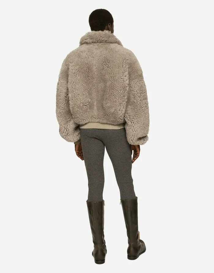 Dolce and Gabbana Trousers And Shorts Men Wool Finerib Leggings With Logo Tag Grey Dolce and Gabbana Trousers And Shorts Men Wool Finerib Leggings With Logo Tag Grey