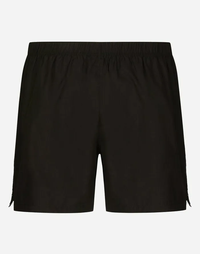Dolce and Gabbana Underwear And Loungewear Men Cotton Poplin Shorts Black Dolce and Gabbana Underwear And Loungewear Men Cotton Poplin Shorts Black