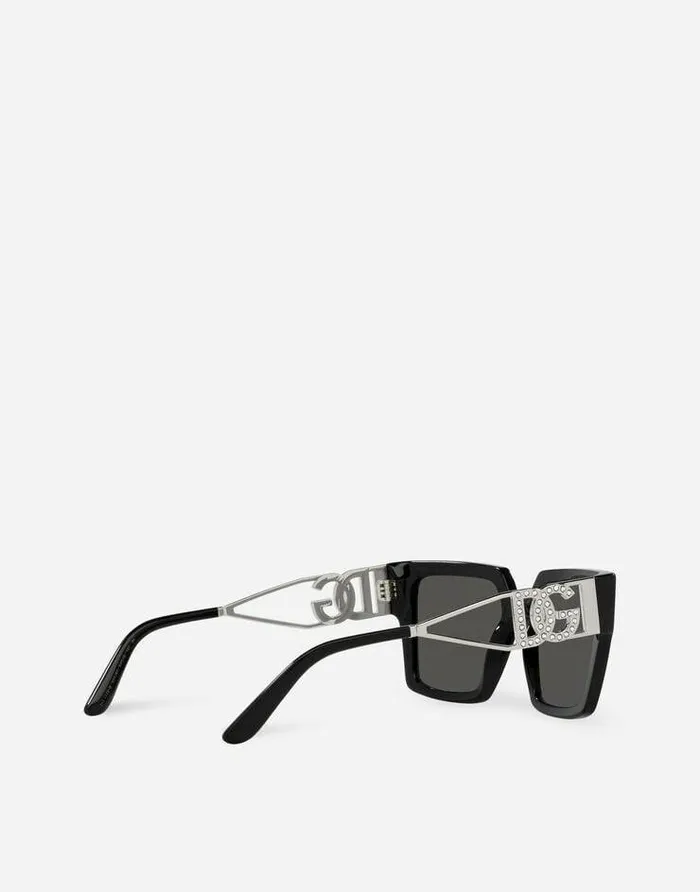 Dolce and Gabbana Wear It Like DGCelebs Women DG Diva Sunglasses Black