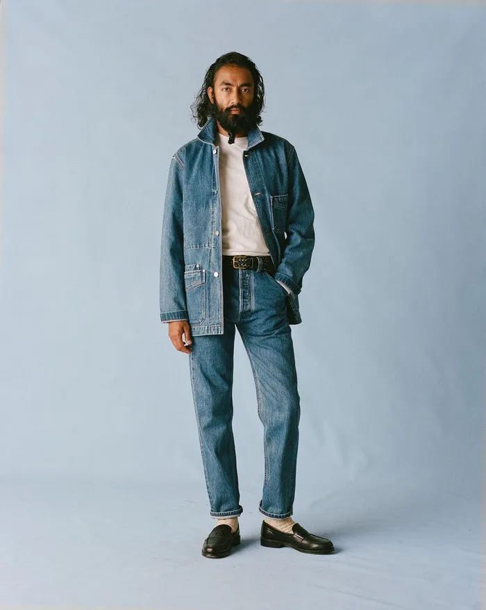 Drake039s Bleach Wash 142oz Japanese Selvedge Denim FivePocket Jeans 8211 Clothing