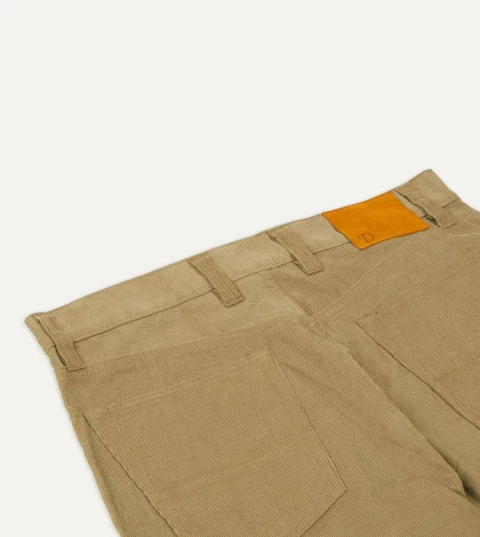 Drake039s Tobacco Japanese Selvedge Needlecord FivePocket Trousers 8211 Clothing