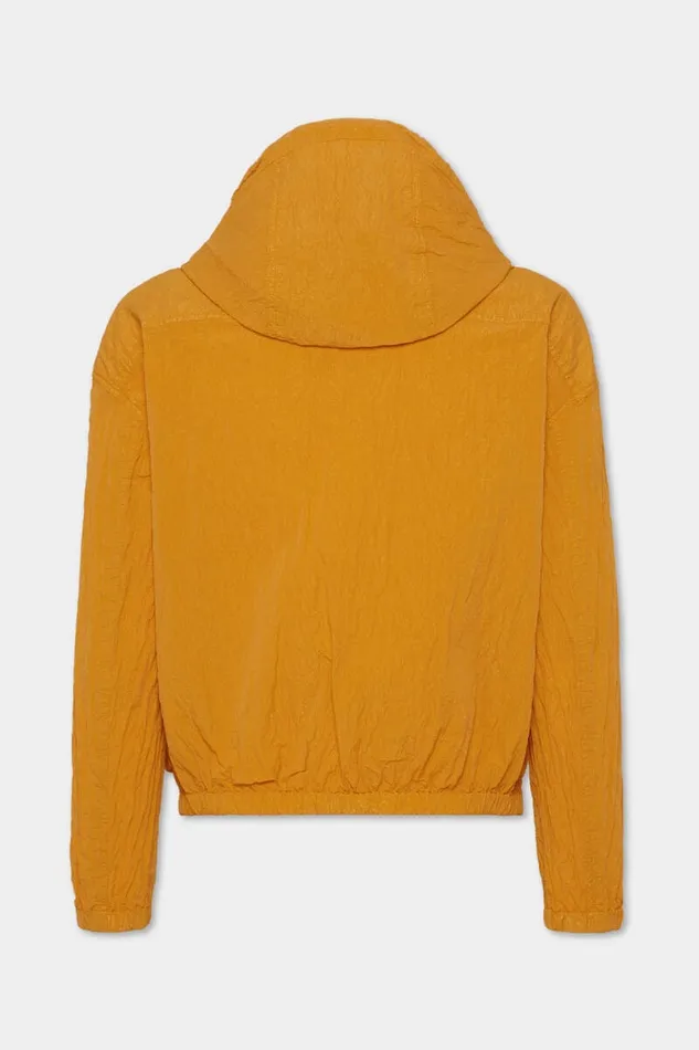 Dsquared2 Coats and Outerwear Icon New Generation Nylon Windbreaker Sunflower 8211 Men