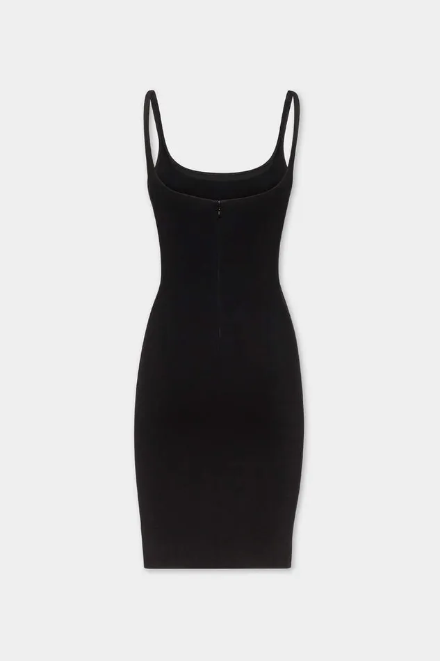 Dsquared2 Dresses and Jumpsuits Jersey Mini Dress Black 8211 Women