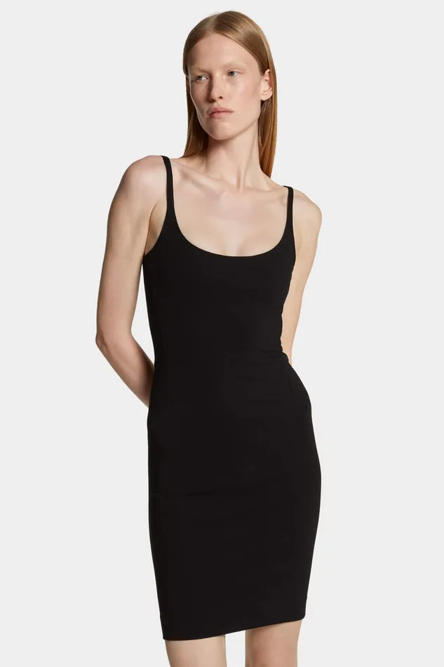 Dsquared2 Dresses and Jumpsuits Jersey Mini Dress Black 8211 Women