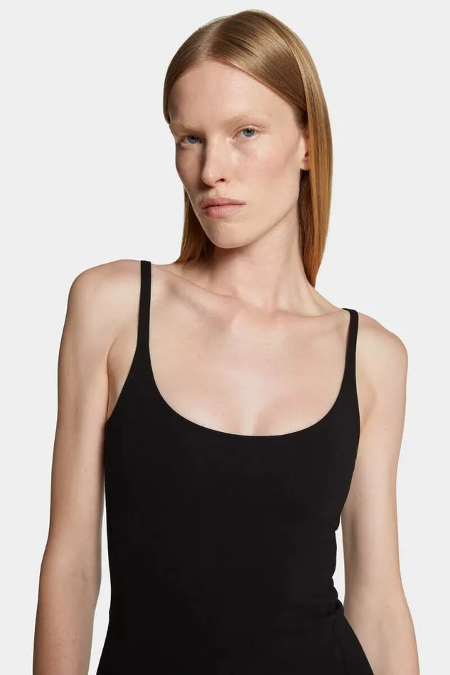 Dsquared2 Dresses and Jumpsuits Jersey Mini Dress Black 8211 Women