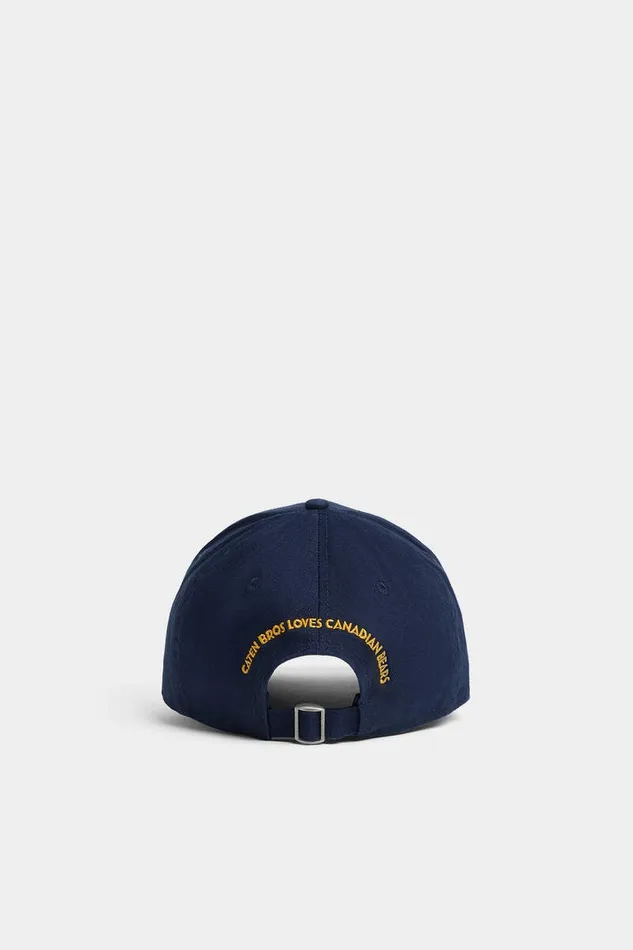 Dsquared2 Headwear Logo Patch Baseball Cap Dark Blue 8211 Men