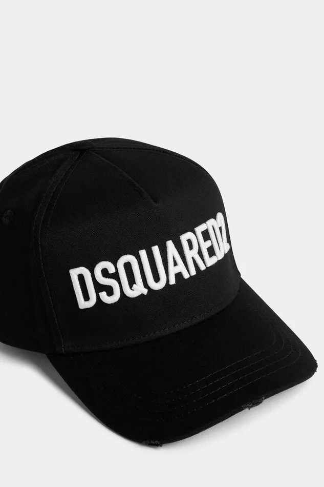 Dsquared2 Headwear Technicolor Baseball Cap Blackwhite 8211 MenWomen