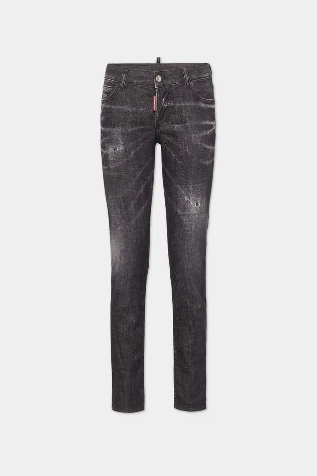 Dsquared2 Jeans Black Easy Wash Medium Waist Jennifer Jeans 8211 Women