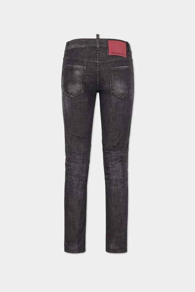 Dsquared2 Jeans Black Easy Wash Medium Waist Jennifer Jeans 8211 Women