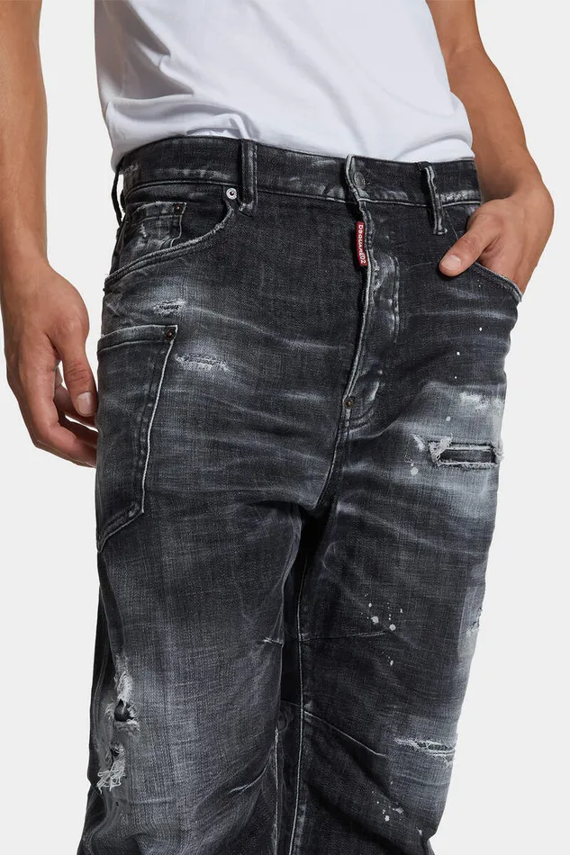 Dsquared2 Jeans Black Rocky Mountains Wash Kawaii Jeans 8211 Men
