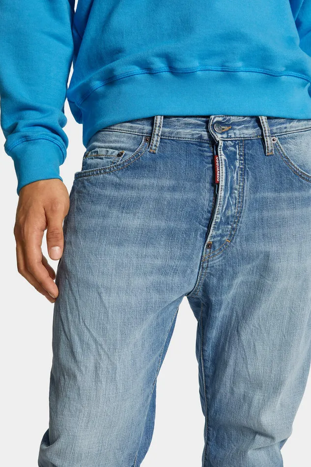 Dsquared2 Jeans Light Clean Wash Bro Jeans Navy 8211 Men