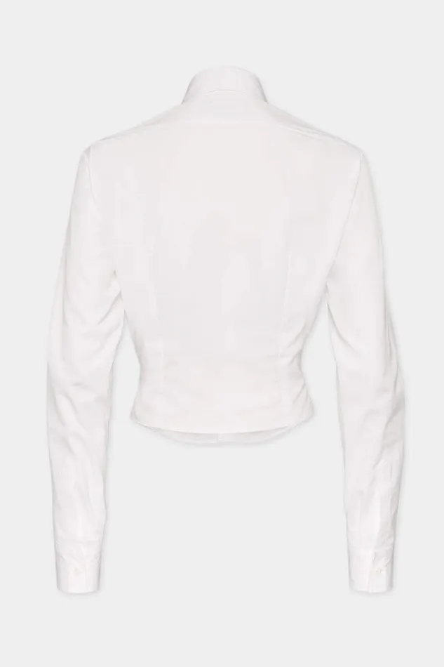 Dsquared2 Shirts Dean Mini Shirt White 8211 Women