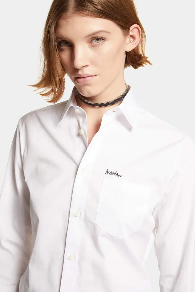 Dsquared2 Shirts Dean Mini Shirt White 8211 Women