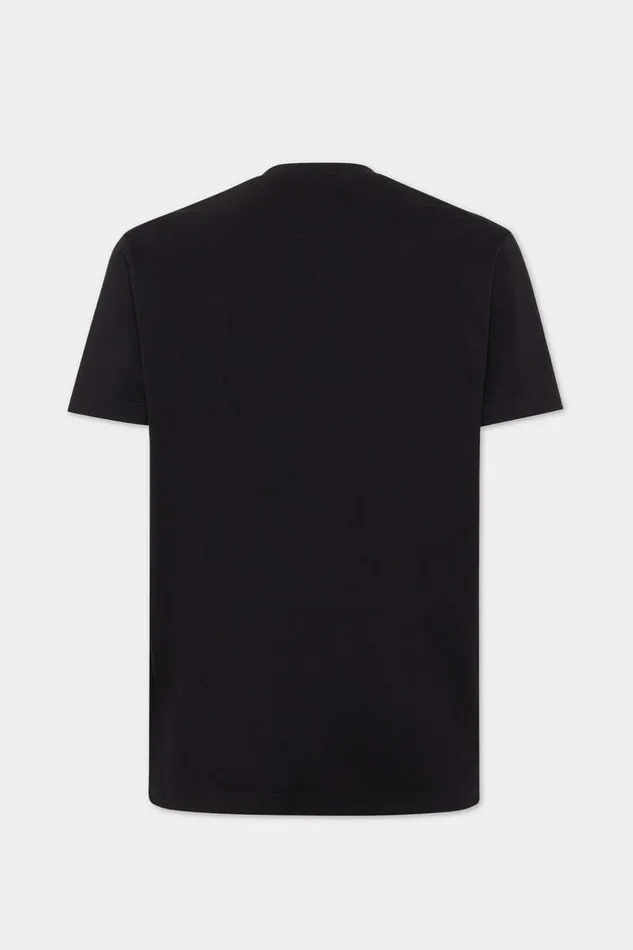 Dsquared2 TShirts and Polo Cool Fit Velvet Logo TShirt Black 8211 Men