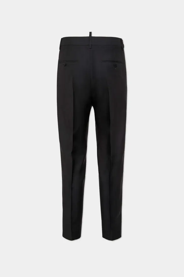Dsquared2 Trousers One Pleat Aviator Pant Black 8211 Men