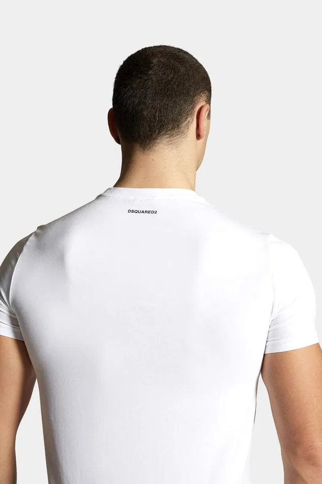 Dsquared2 Underwear Basic Basic TShirt Twin Pack White 8211 Men