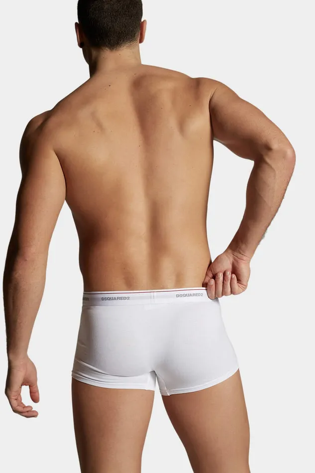 Dsquared2 Underwear Basic Basic Trunk TriPack White 8211 Men