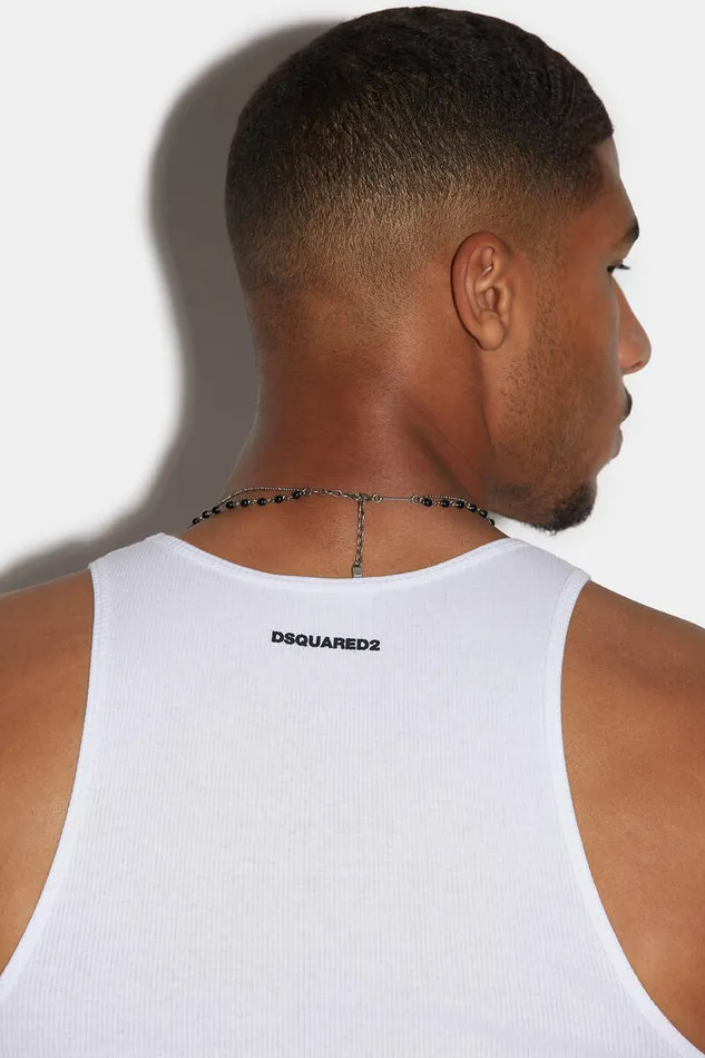 Dsquared2 Underwear Basic Underwear Tank Top White 8211 Men