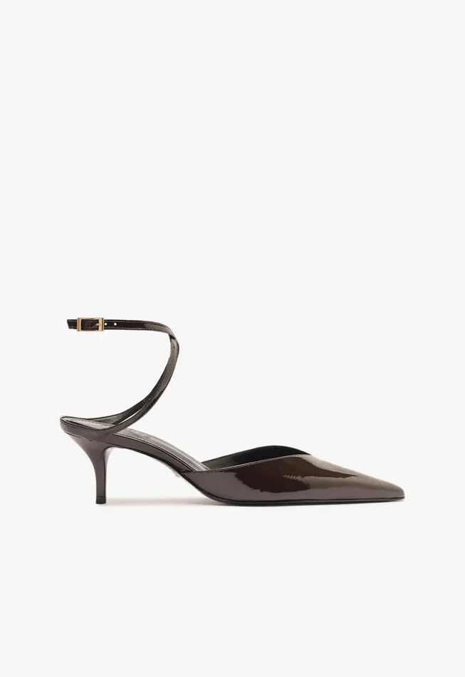 Elise Patent Leather Pump Dark Brown Women Schutz Shoes