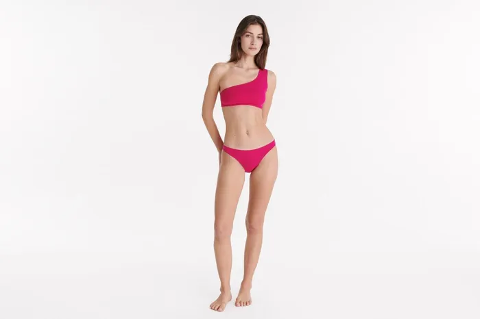 ERES Symbole OneShoulder Crop Top Smile Women TwoPieces Swimsuits