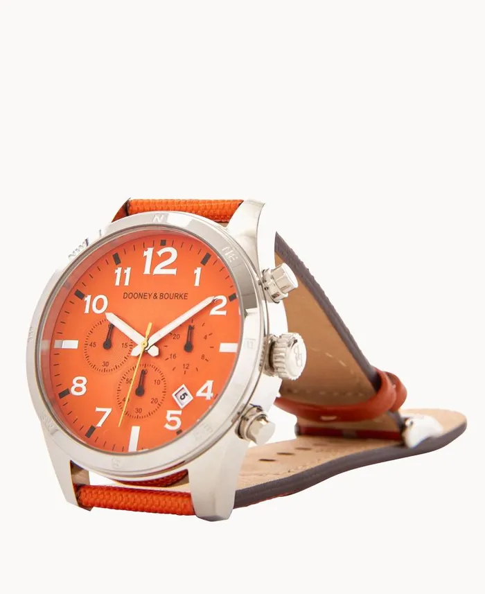 Explorer Sport Watch Orange ManWoman Dooney and Bourke Watches Explorer Sport Watch Orange ManWoman Dooney and Bourke Watches