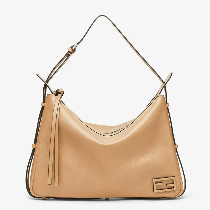 Fendi Shoulder and Crossbody Bags Simply Fendi Large Beige Leather Bag 8211 Women Fendi Shoulder and Crossbody Bags Simply Fendi Large Beige Leather Bag 8211 Women