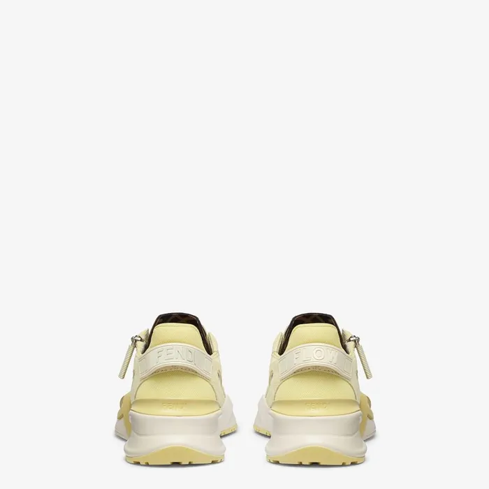 Fendi Sneakers Fendi Flow Yellow Suede Lowtops 8211 Women